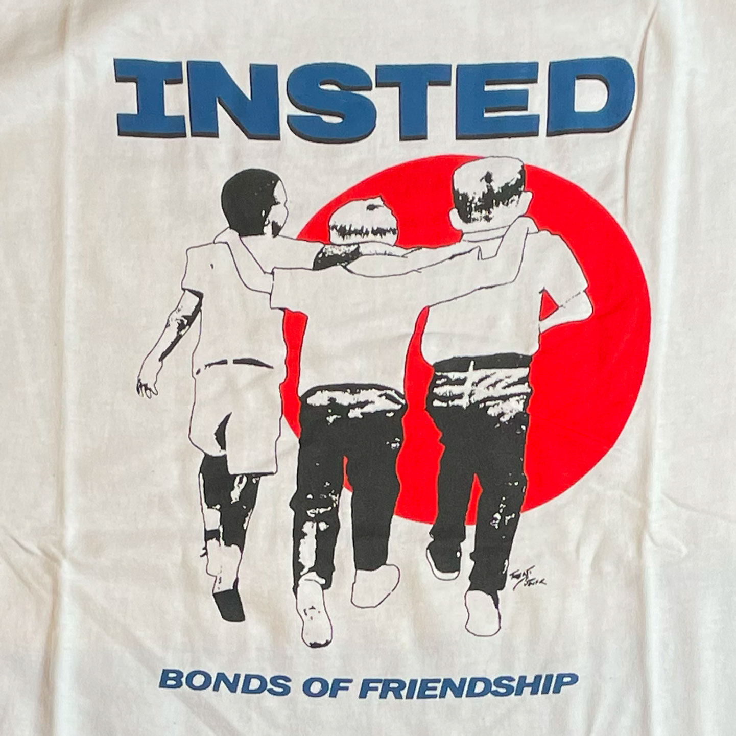 INSTED Tシャツ BONDS OF FRIENDSHIP