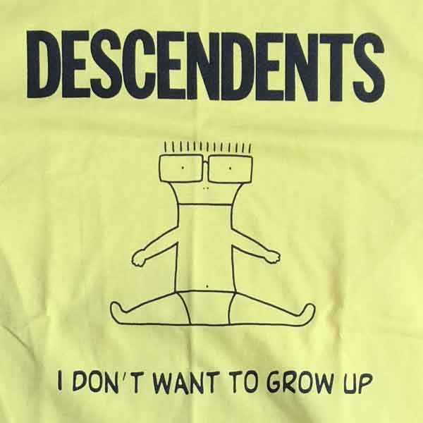 DESCENDENTS Tシャツ I don't want to grow up