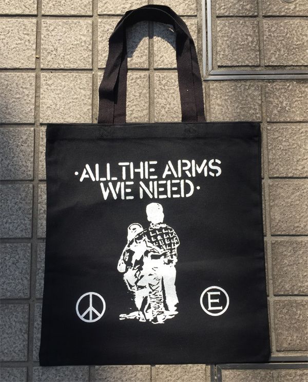 FLUX OF PINK INDIANS TOTEBAG ALL THE ARMS WE NEED