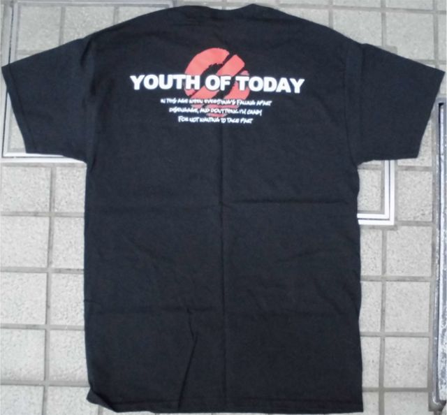 YOUTH OF TODAY Tシャツ LIVE PHOTO 2