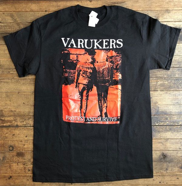 VARUKERS Tシャツ PROTEST & SURVIVES
