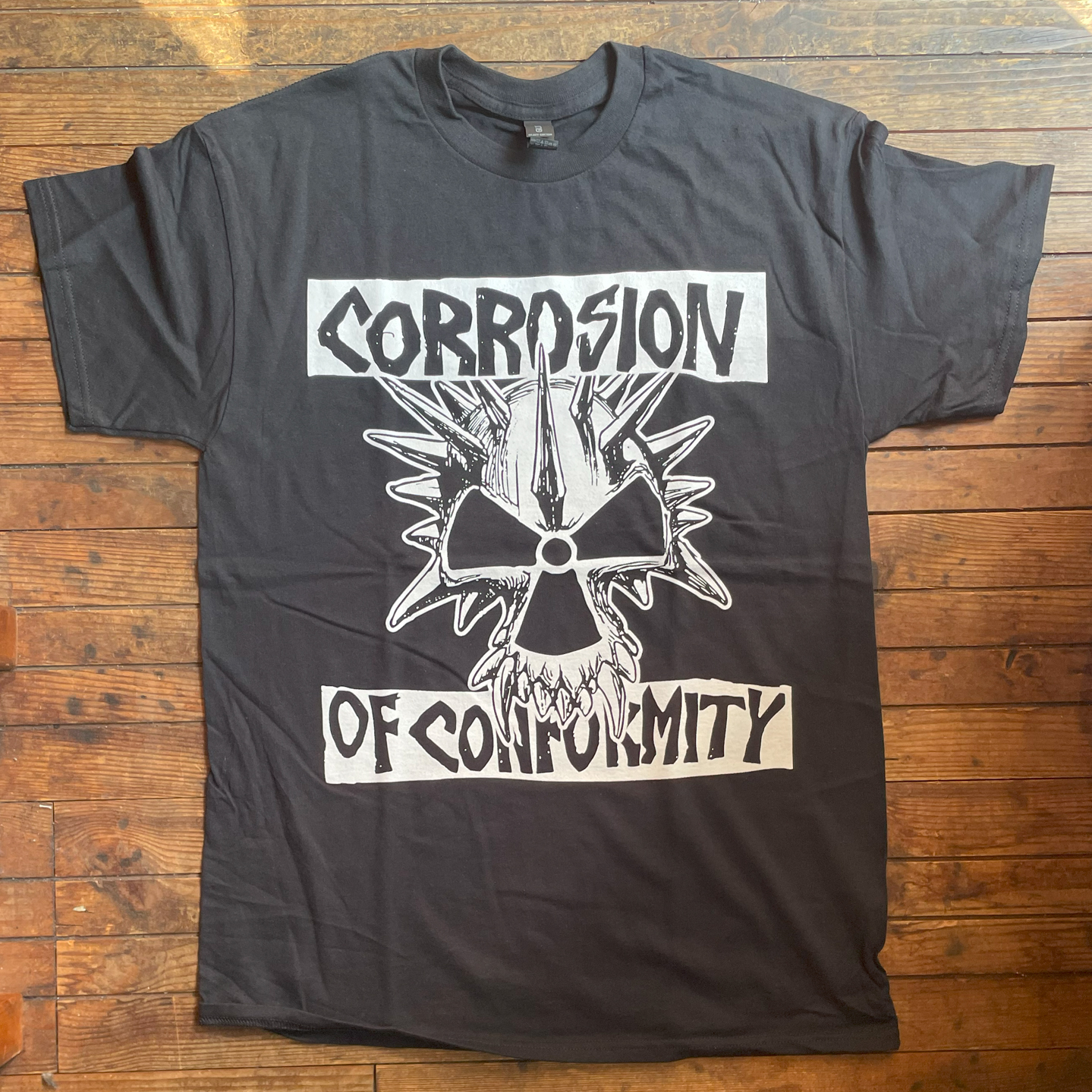 CORROSION OF CONFORMITY Tシャツ Corrosion of conformity Tシャツ 原爆ウニ BLACK オフィシャル