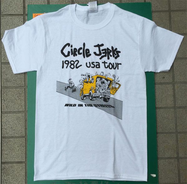 CIRCLE JERKS Tシャツ WILD IN THE STREET TOUR