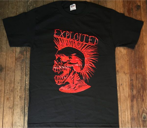 THE EXPLOITED Tシャツ SKULL