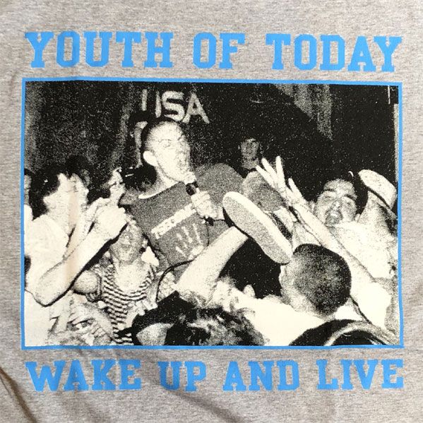 YOUTH OF TODAY Tシャツ WAKE UP AND LIVE