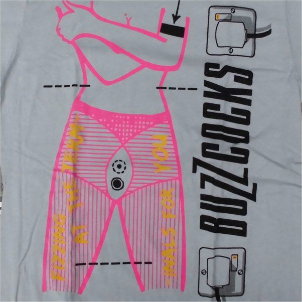 BUZZCOCKS Tシャツ FIZZING AT THE TERMINALS