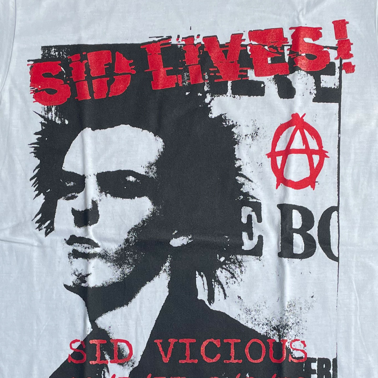 SID VICIOUS Tシャツ SID LIVES!