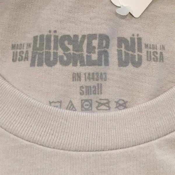 HUSKER DU Tシャツ IN A FREE LAND OFFICIAL！