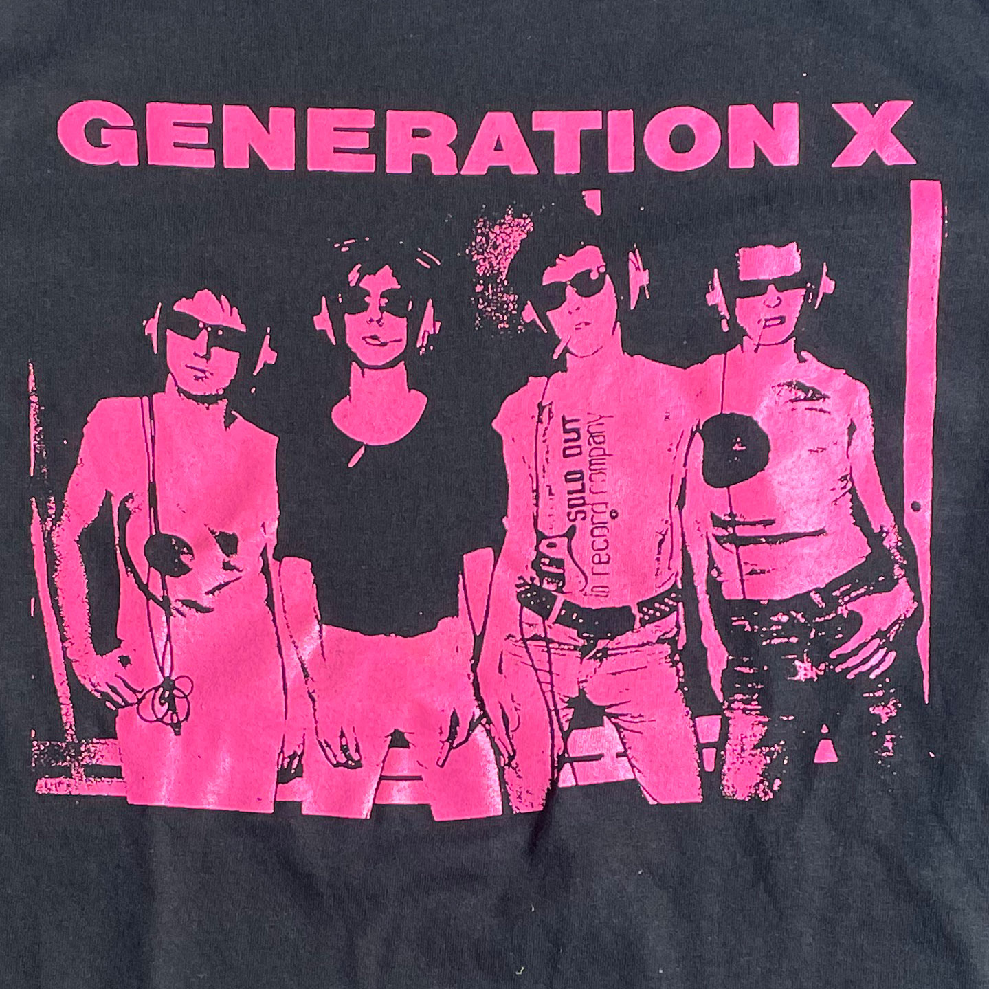 GENERATION X Tシャツ MEMBER