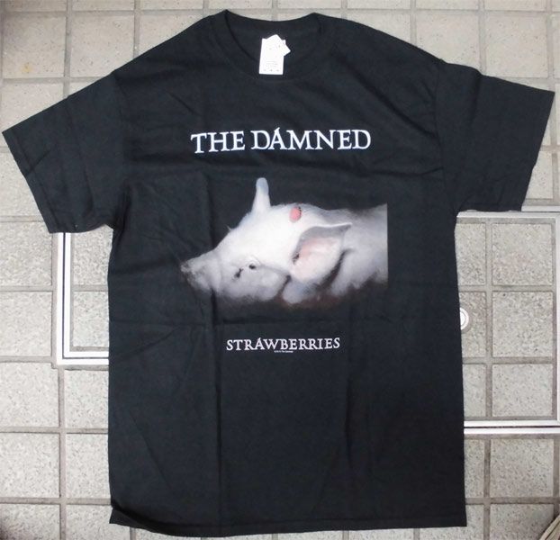 THE DAMNED Tシャツ STRAWBERRIES