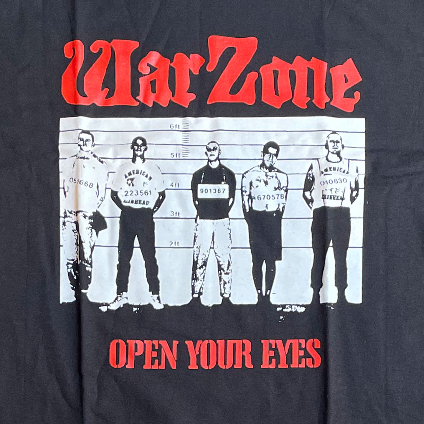 WARZONE Tシャツ OPEN YOUR EYES