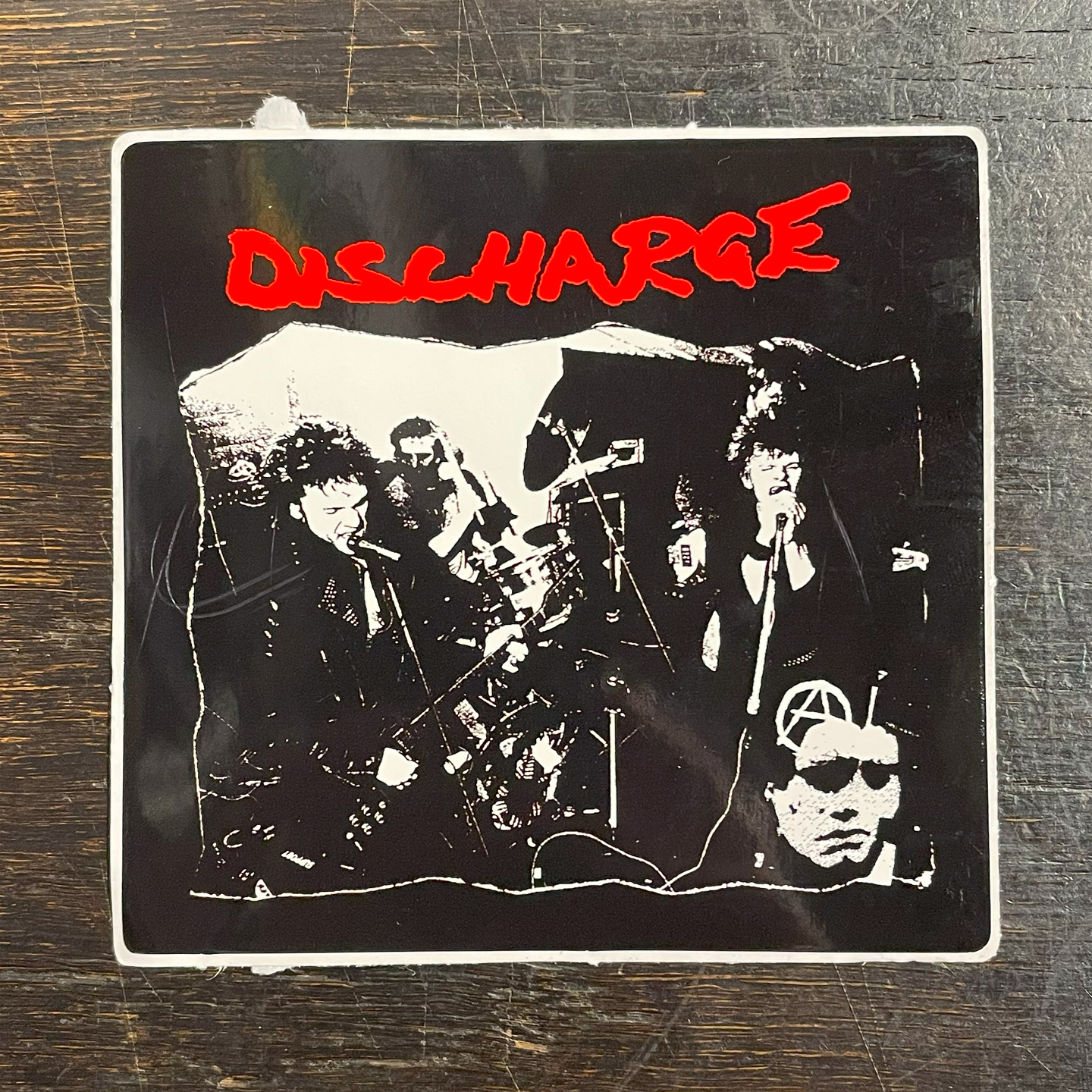 DISCHARGE ステッカー DECONTROL2
