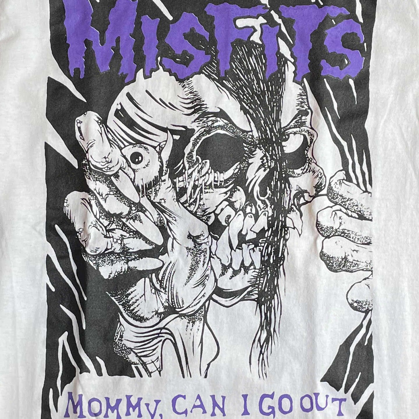 MISFITS Tシャツ MOMMY、CAN I GO OUT TONIGHT？