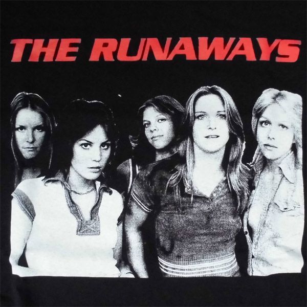 THE RUNAWAYS Tシャツ MEMBER PHOTO