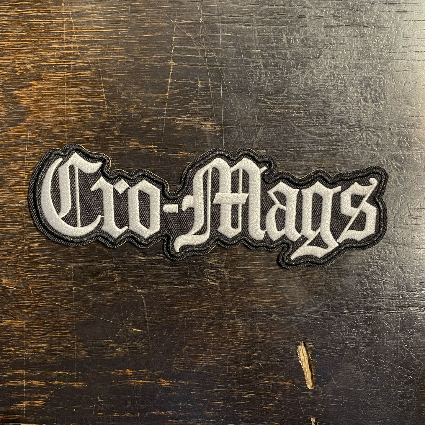 CRO-MAGS 刺繍ワッペン NAME