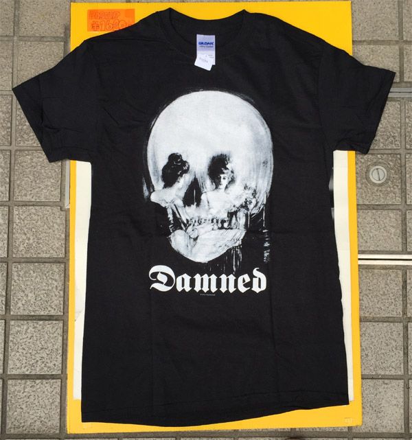 THE DAMNED Tシャツ だまし絵