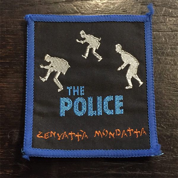 THE POLICE VINTAGE刺繍ワッペン Zenyatta Mondatta