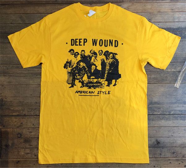 DEEP WOUND Tシャツ AMERICAN STYLE