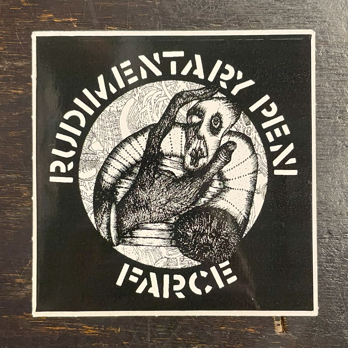 Rudimentary Peni ステッカー Farce