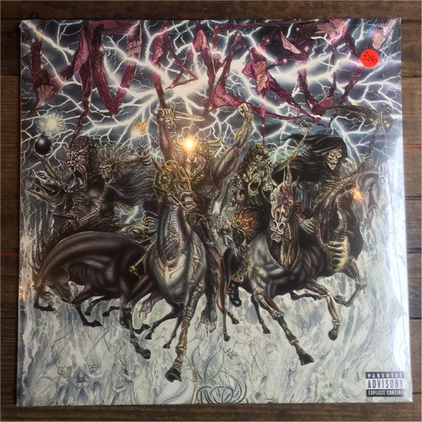 NO MERCY LP 12" WIDESPREAD BLOODSHED... LOVE RUNS RED