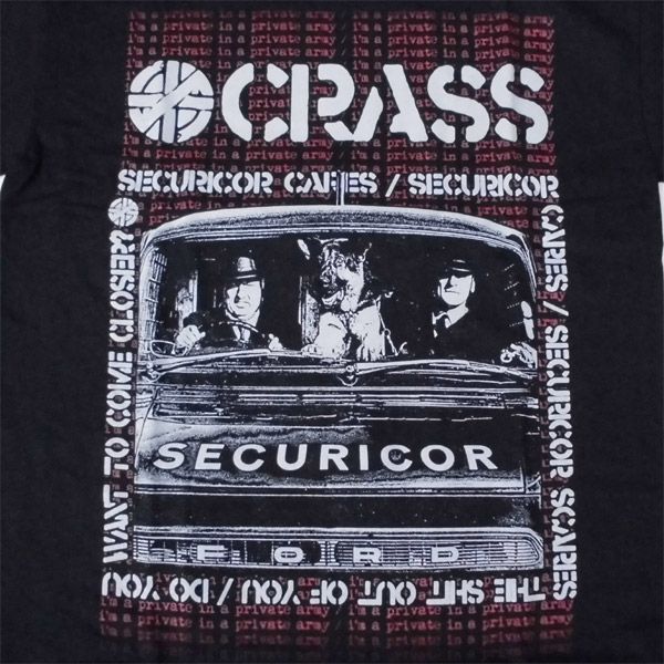 CRASS Tシャツ SECURICOR