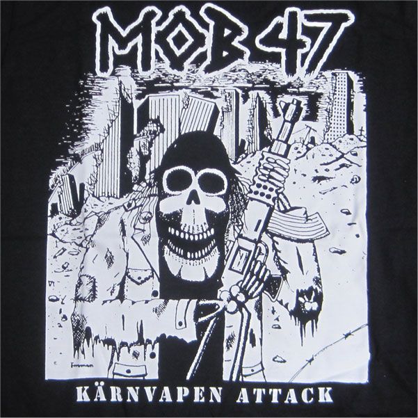 MOB47 Tシャツ GARANTERAT MANGEL