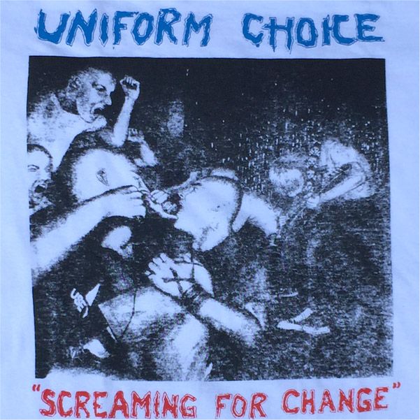 UNIFORM CHOICE Tシャツ SCREAMING FOR CHANGE