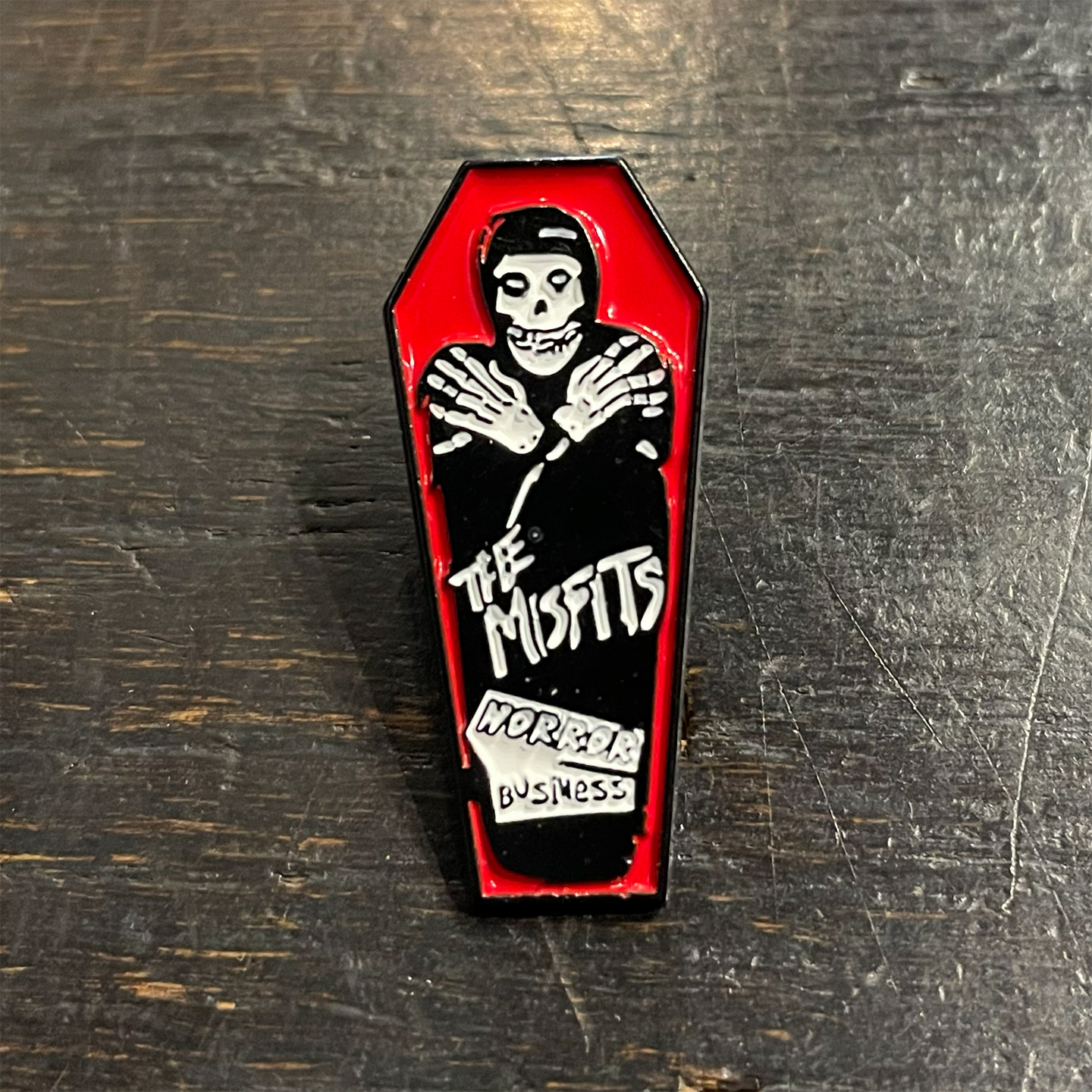 MISFITS ピンバッジ COFFIN
