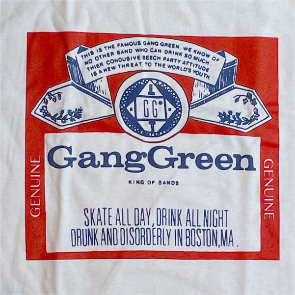 GANG GREEN Tシャツ KING OF BAND2 オフィシャル