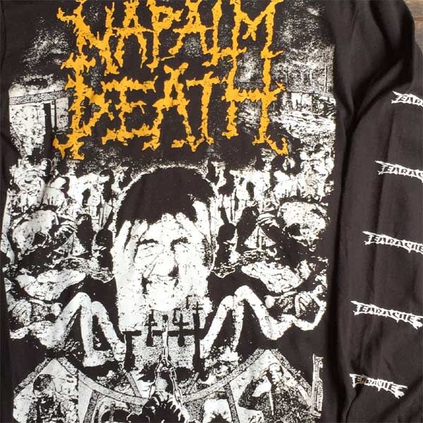 NAPALM DEATH ロンT From Enslavement To Obliteration OFFICIAL
