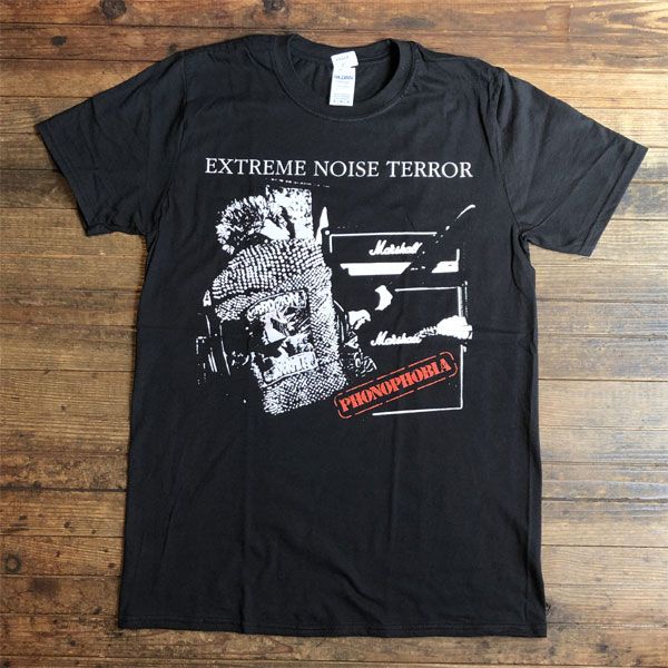 EXTREME NOISE TERROR Tシャツ PHONOPHOBIA オフィシャル！
