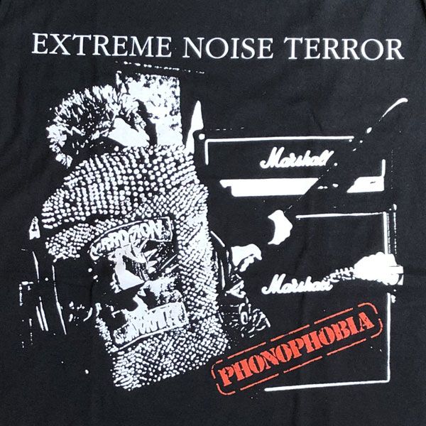 EXTREME NOISE TERROR Tシャツ PHONOPHOBIA オフィシャル！