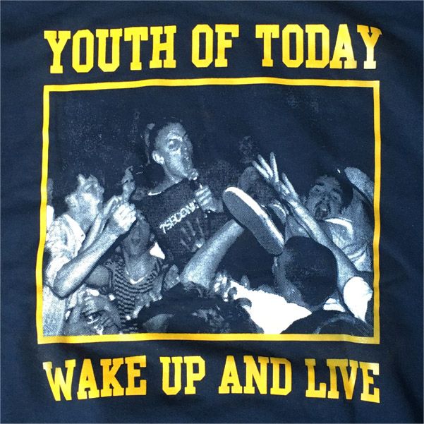 YOUTH OF TODAY パーカー WAKE UP AND LIVE