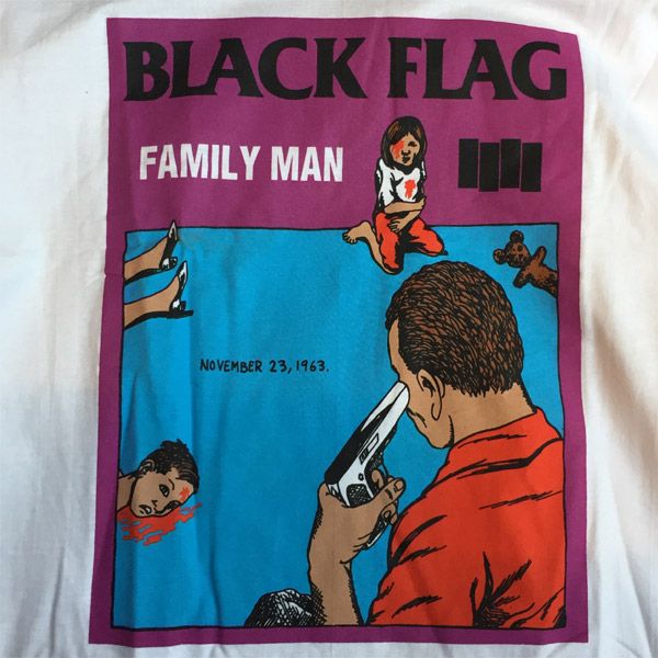 black flag ロングTシャツ ロングスリーブ ロンT ビンテージ 希少-