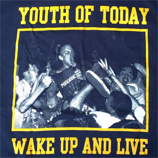 YOUTH OF TODAY Tシャツ WAKE UP AND LIVE