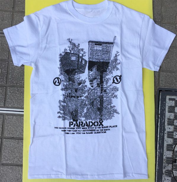 PARADOX Tシャツ In deep forest