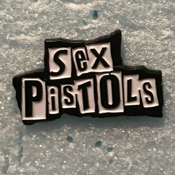 SEX PISTOLS ピンバッジ LOGO2