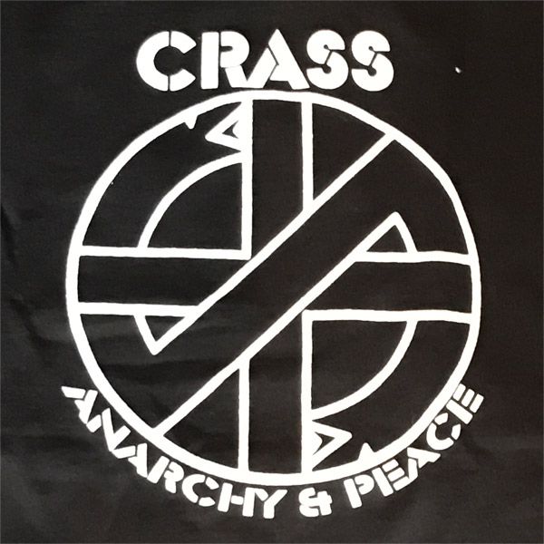 CRASS Tシャツ ANARCHY ＆ PEACE