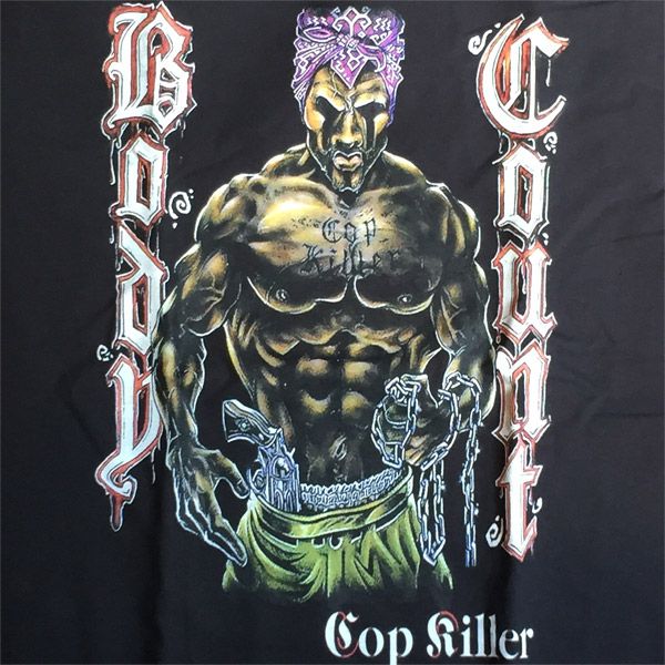 BODY COUNT Tシャツ COP KILLER2