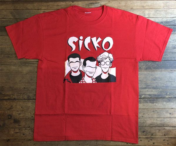 SICKO Tシャツ Count Me Out RED