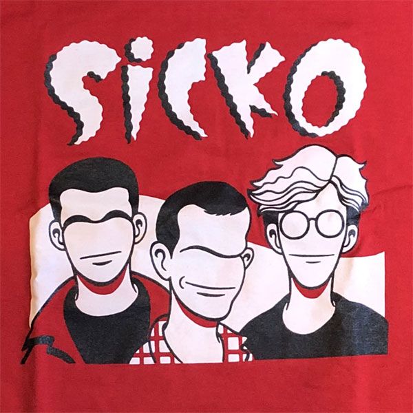 SICKO Tシャツ Count Me Out RED