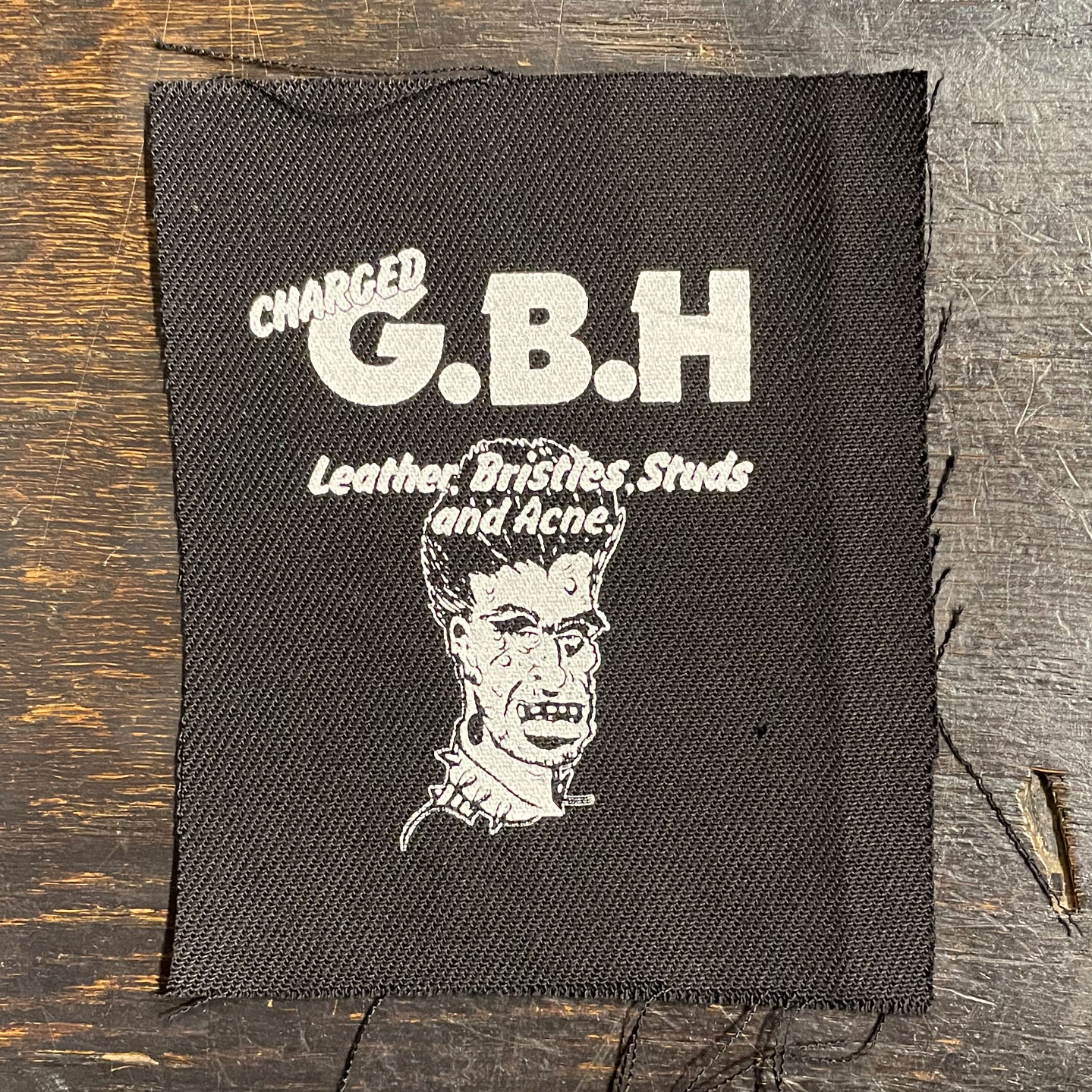 G.B.H PATCH Leather, Bristles, Studs And Acne