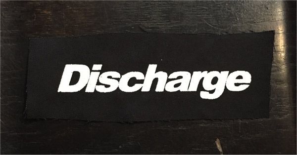 DISCHARGE PATCH LOGO4
