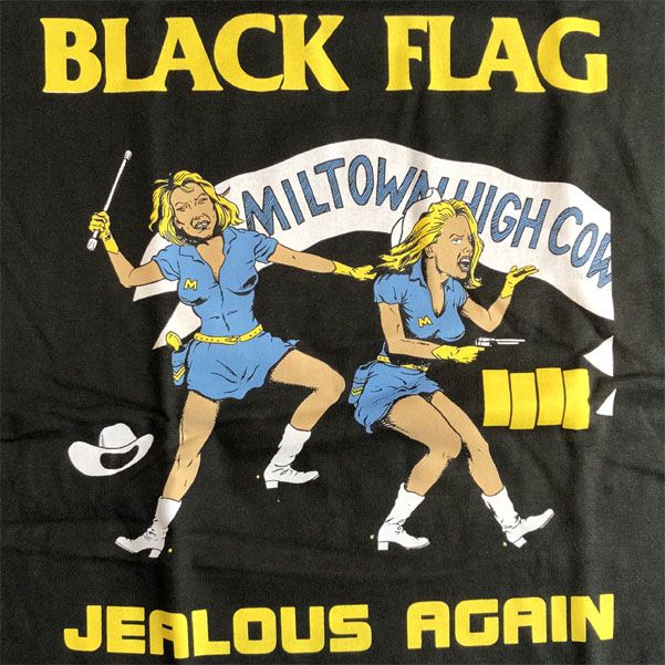 BLACK FLAG  Tシャツ JEALOUS AGAIN