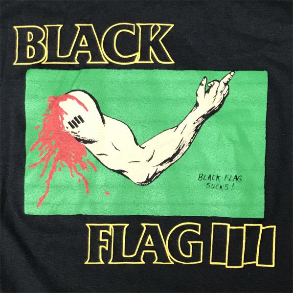 BLACK FLAG Tシャツ SUCKS