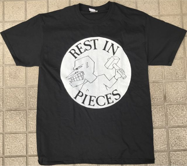 REST IN PIECES Tシャツ MY RAGE