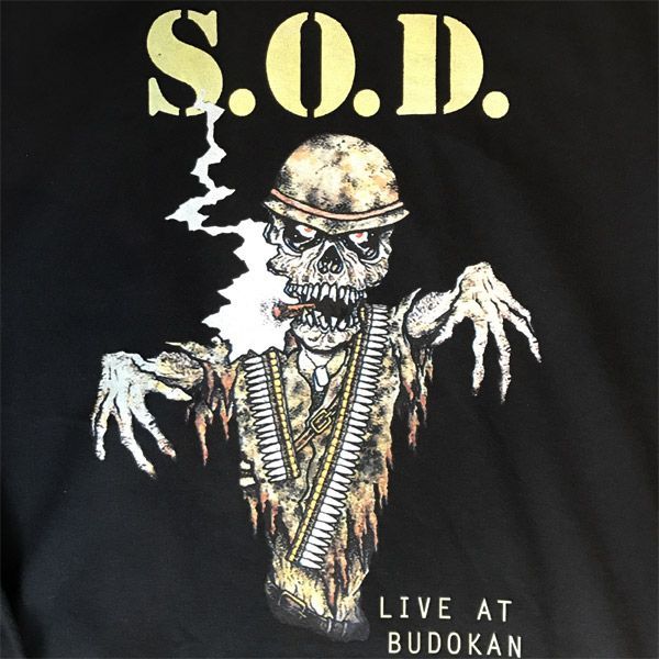 S.O.D. Tシャツ LIVE AT BUDOKAN