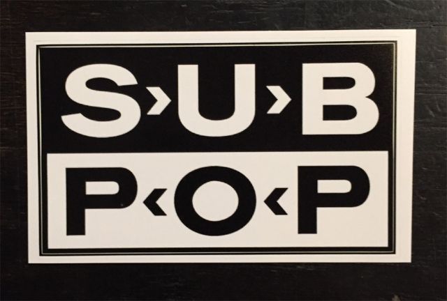 SUB POP RECORDS ステッカー
