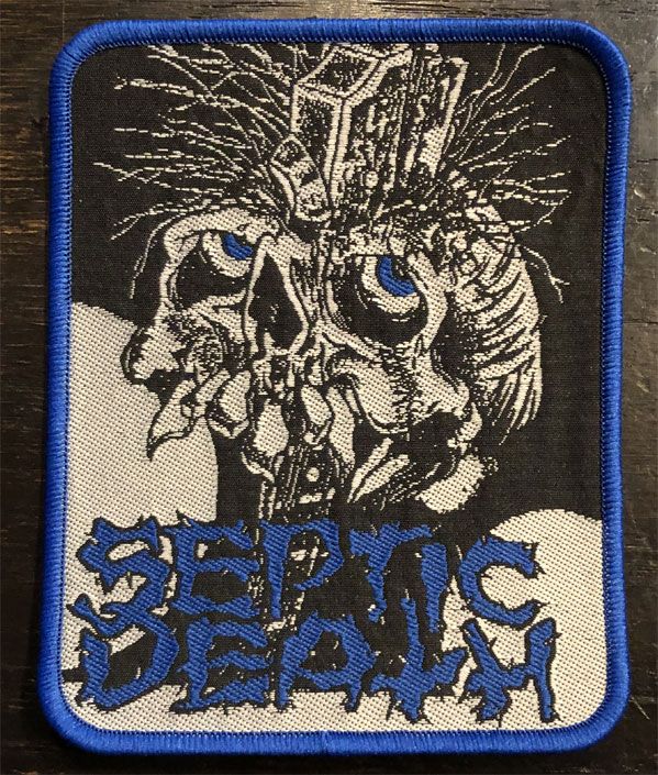 SEPTIC DEATH 刺繍ワッペン Somewhere In Time