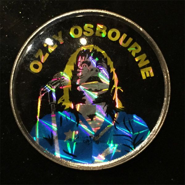 Ozzy Osbourne VINTAGEメタルバッジ